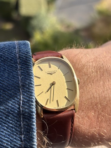 Vintage 70s longines gold - vintage,