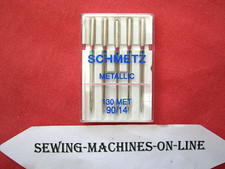 SCHMETZ MATALLIC SEWING