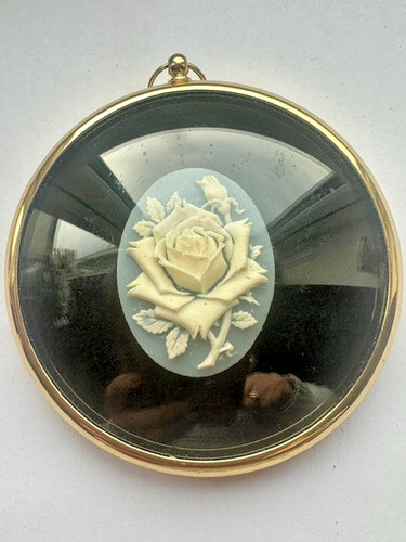 Vintage single rose in - a,