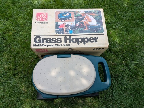 Step rolling garden grass - step,
