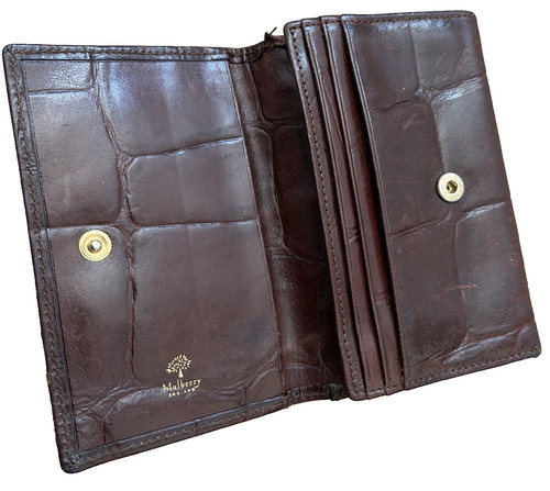 Mulberry bifold wallet card - mulberry,