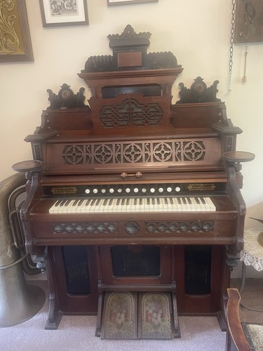 Vintage harmonium bell - harmonium, w