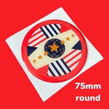 SUPER VIGANO LAMBRETTA CLASSIC RESIN DOMED BADGE SER 1,2,3 LI SX TV GP LD L VEGA