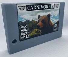 Carnivore 2 MSX Cartridge
