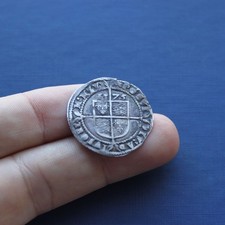 Hammered Silver Coin Elizabeth