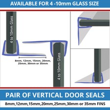 F Shape Shower Seal Strips |