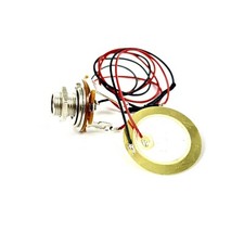 Cigar Box Guitar Pickup Piezo and Jack socket Pre-soldered