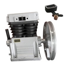 Air Compressor Bare Pump Motor Head 3HP Piston Twin Cylinder 2.2KW 116psi/8bar
