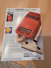 Vintage Hoover Compact Vacuum Brochures