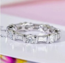 SILVER 925 stacking eternity