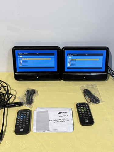 Bush twin portable dvd - bush,
