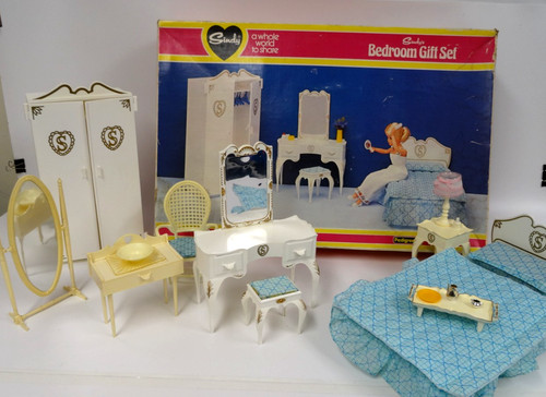 Vintage sindy bedroom set - bedroom,