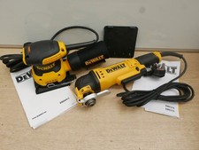 DeWALT DWE315 oscillating multi tool + DWE6411 palm sander  240v
