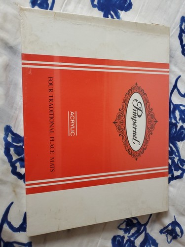 Vintage pimpernel acrylic - vintage,