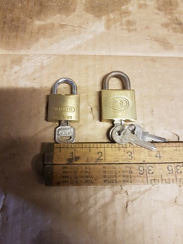 Padlocks with keys 2 - , 2-