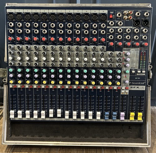 Soundcraft efx12 sound desk - sound, +