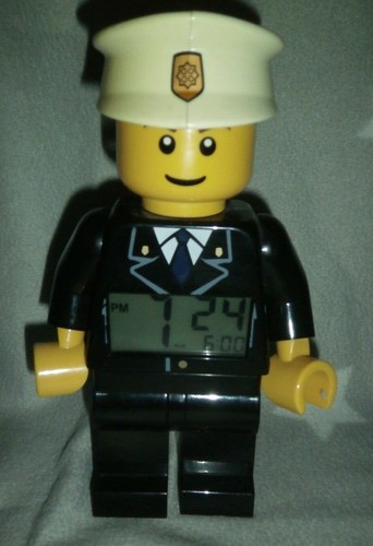 Lego alarm clock - alarm,