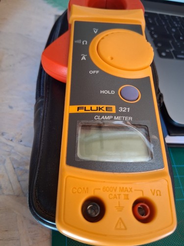 Fluke 321 clamp meter - ac,