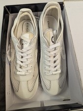 Cruyff mens trainers Cyclone Hex Brand New In White UK 8 With Defects In Box