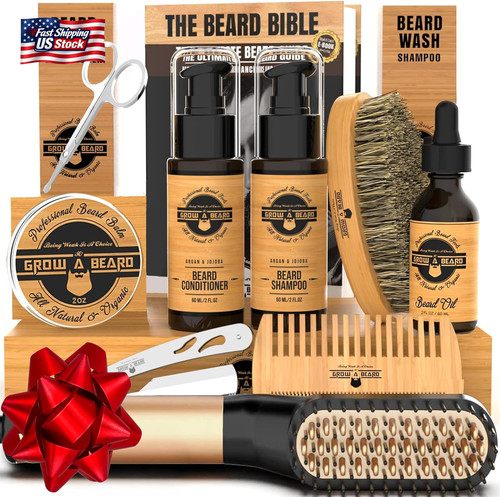 Beard straightener grooming - beard,