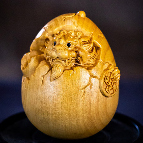 Tl118 boxwood carving - -, "