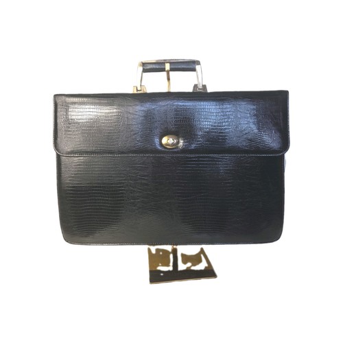 Vintage inspired black lizard - inspired,