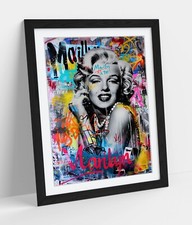 COOL MARILYN MONROE GRAFFITI