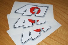 Noriyuki Haga 41 Race Numbers