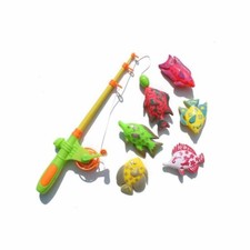 7PCS Rod Fish Set Fishing Toy
