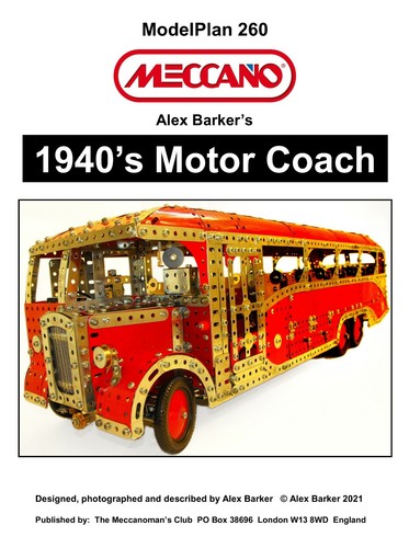 Meccano model plan 1940 s - meccano,
