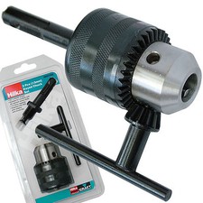 13mm 1/2" UNF Drill CHUCK with SDS Shaft Adaptor and Chuck Key by Hilka UK