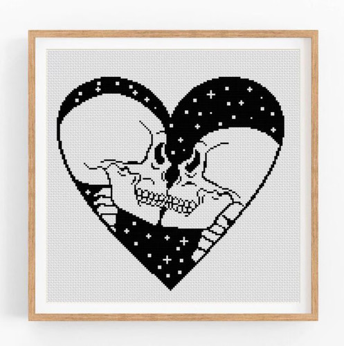 Counted cross stitch - cross, 14ct