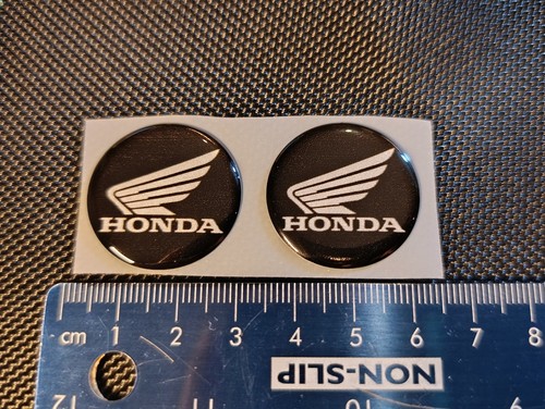 2xsml black honda - gel, decals