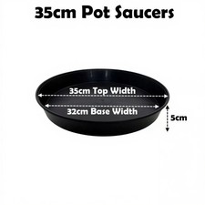 35cm Plant Pot Saucers Round