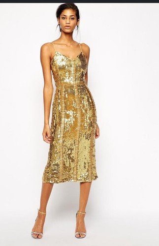 Gold heavy dress - heavy,