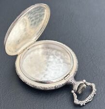 POCKET WATCH CASE ETA UNITAS 6497 OR 6498 SWISS MADE HORSE 48MM NOS STOCK 70/80s