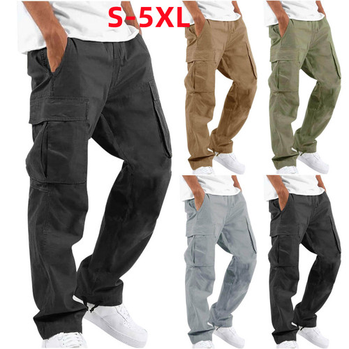 New mens elasticated cargo - elasticated,