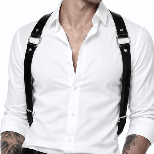 Punk gothic body harness - punk,