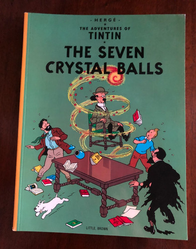 Vtg the adventures tintin - the,