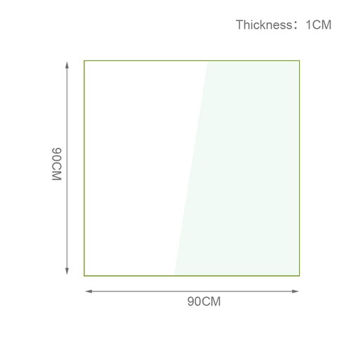 12mm clear toughened - clear,