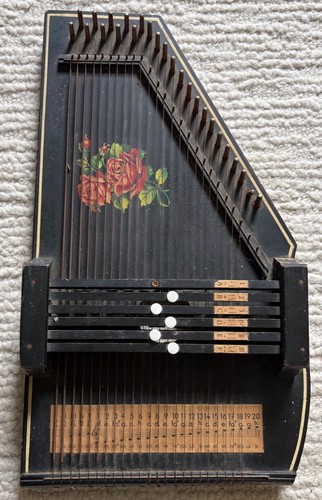 Vintage german chord - german, zither