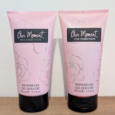 2 x One Direction Our Moment 150ml Shower Gel Body Wash Discontinued Rare