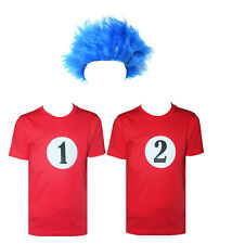 Kids Boy Blue Wig Thing 1