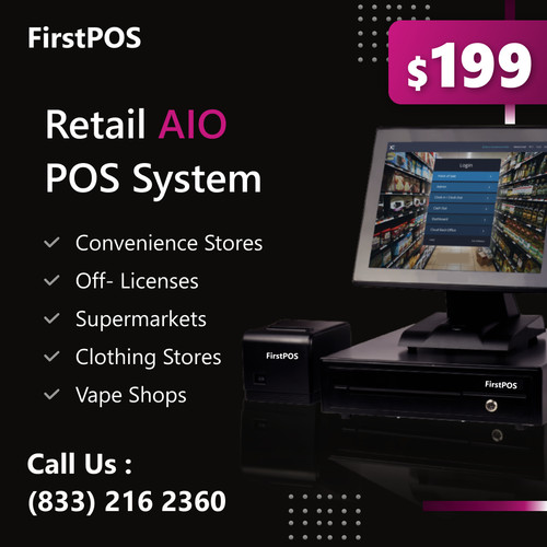 Touchscreen pos cash - 15'',