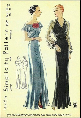 1939 vintage sewing pattern - vintage,