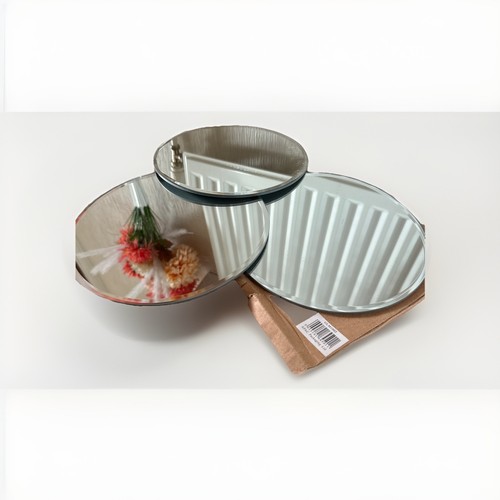 Round decorative mirror - decorative,