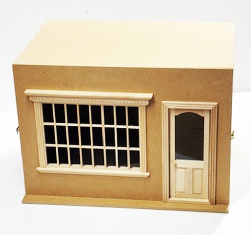 Dolls house shop - house, box