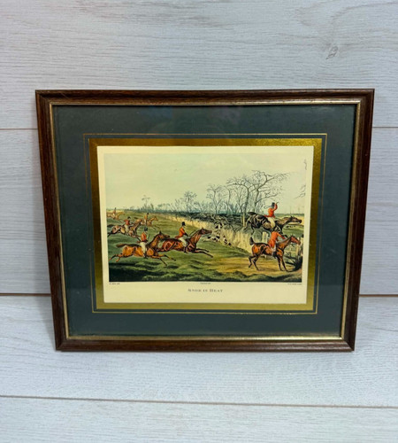 Henry alken framed fox hunt - framed,