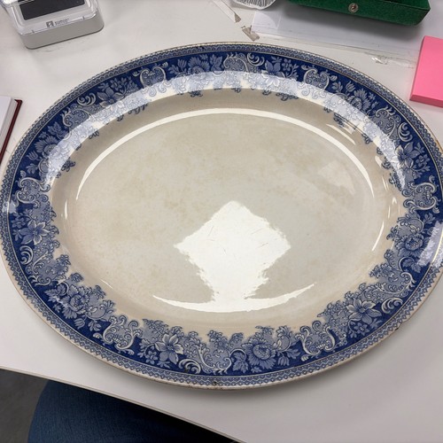 1930s burleigh ware dark - burleigh, blue
