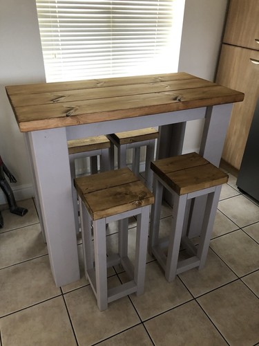 Chunky solid wooden kitchen - solid,